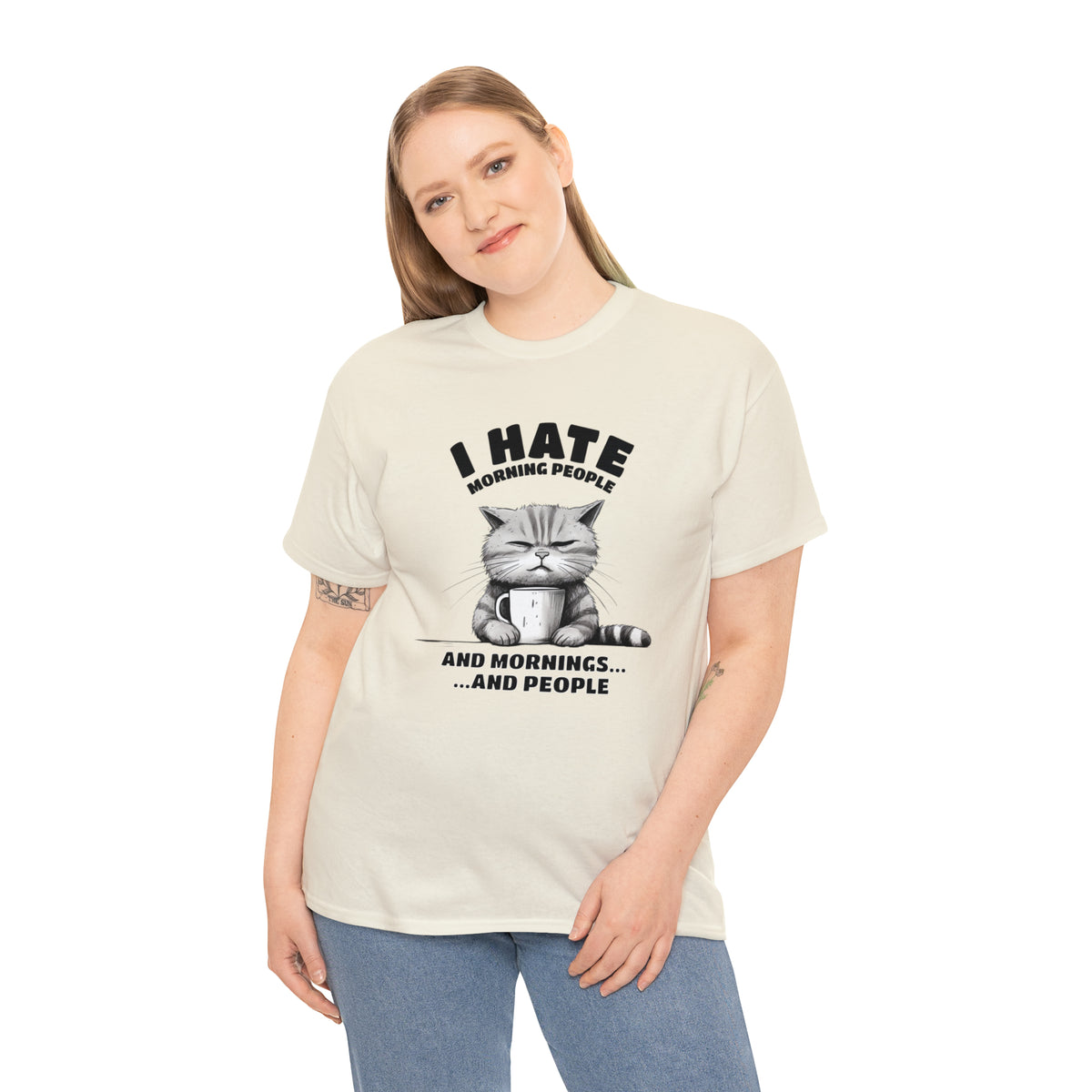 I Hate Morning People...And Mornings And People TShirt